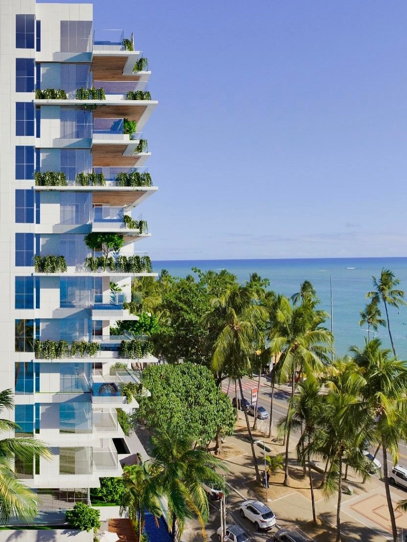 Residencial Jardins Maria Luiza com vista para a orla de Ponta Verde
